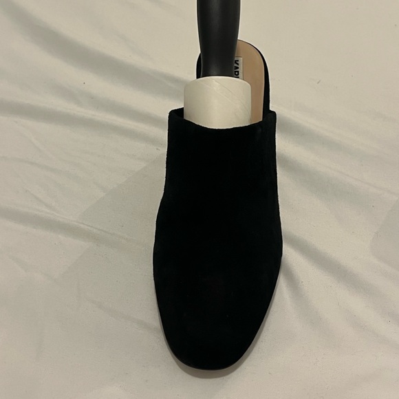 KARL LAGERFELD BLACK SUEDE MULES - GREAT CONDITION - Picture 8 of 9